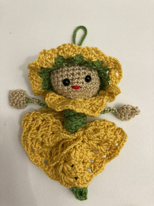 Hračky - bábika na kočiar- závesná - 17184409_