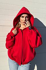 Mikiny - Mikina HOODY UNISEX RED - 17184851_