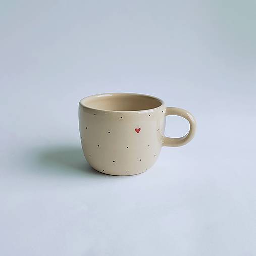 Šálka srdiečková