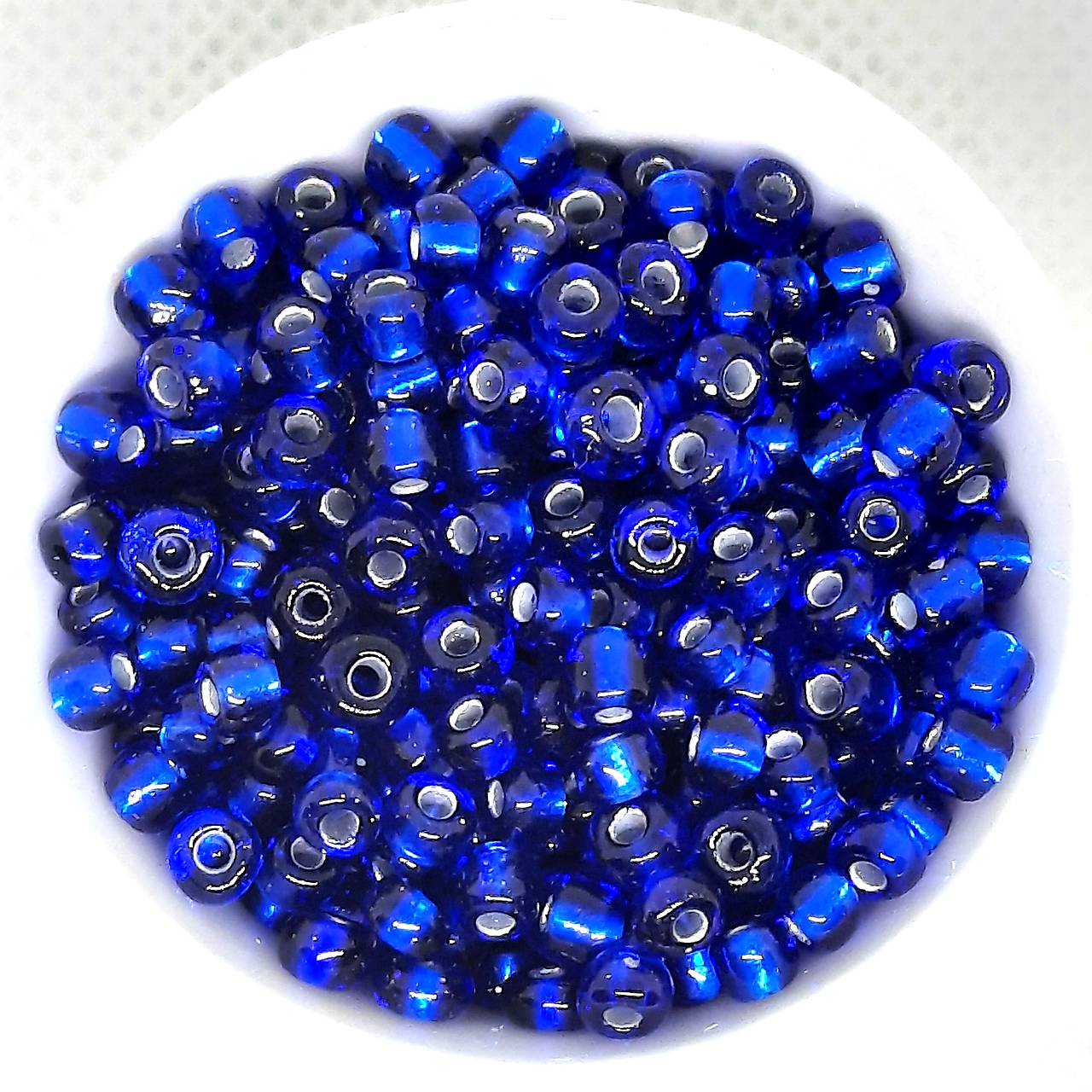 Rokajl 4 mm s prieťahom-20g (modrá tmavá)