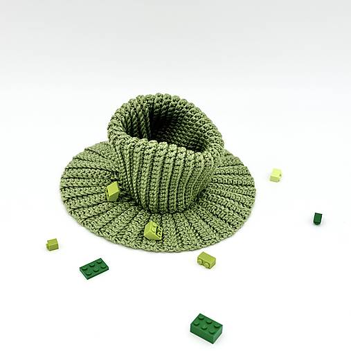 Detské doplnky - !!! AKCIA !!! Detský nákrčník " zelený " - 17188485_