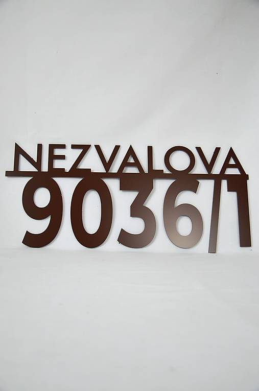 Tabuľky - Číslo na dom: Bulvár II. - 17188314_