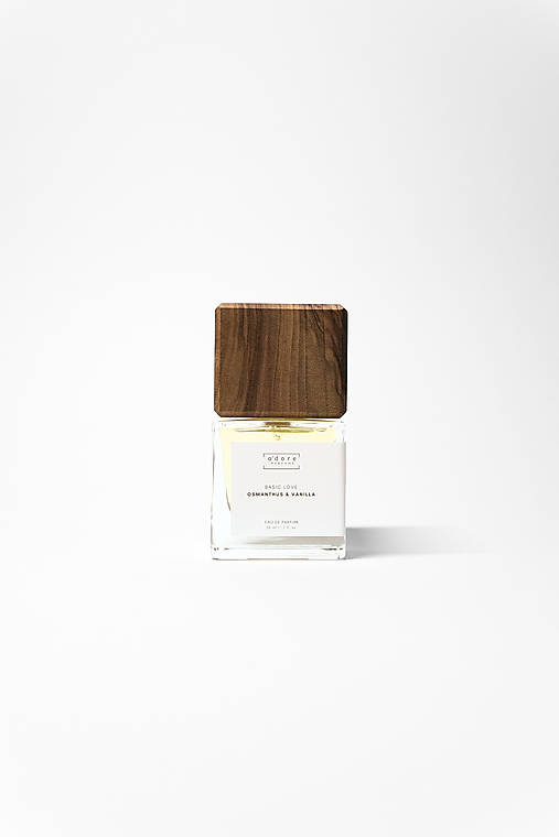 Telová kozmetika - o'dore Eau de parfum BASIC LOVE Osmathus & Vanilla 50 ml - 17187776_