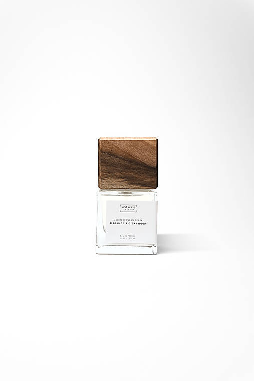 Telová kozmetika - o'dore Eau de parfum MEDITERRANEAN SPARK Bergamot & Cedar wood 50 ml - 17187779_