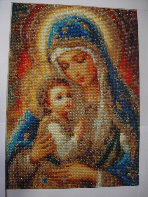 Obrazy - Panna Mária s Ježiškom - 30% predvianočná zlava - 17188744_