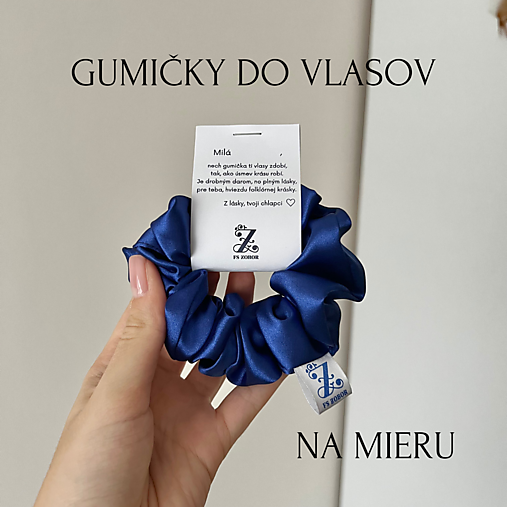 Ozdoby do vlasov - Gumičky do vlasov na mieru - 17187760_
