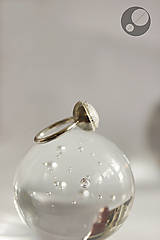 Prstene - Strieborný prsteň s mesačným kameňom - 17190622_