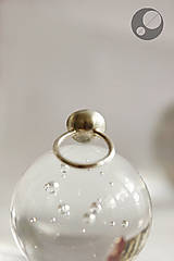 Prstene - Strieborný prsteň s mesačným kameňom - 17190623_