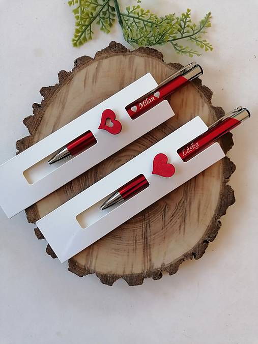 Iné - Valentínske pero v darčekovom balení s rôznym textom - 17193993_