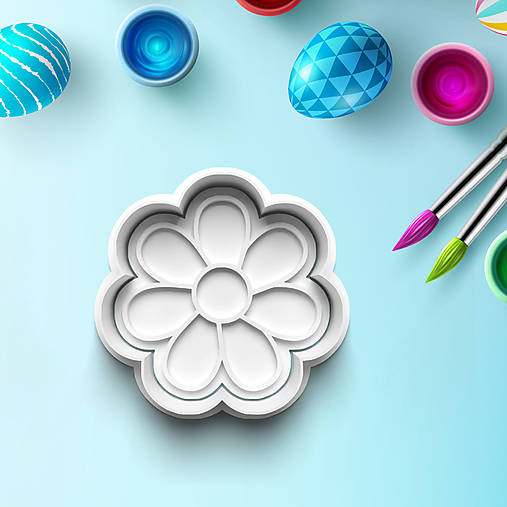 Príbory, varešky, pomôcky - Vykrajovátko s pečiatkou Veľká noc 539 (1ks Vykrajovačka s pečiatkou 539-1) - 17193858_