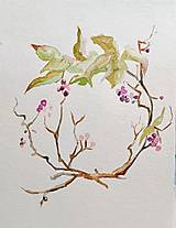 Kresby - venček minimalista - 17195075_