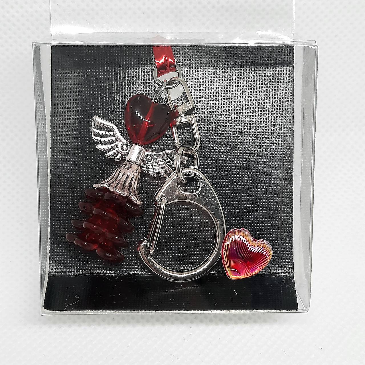 Prívesok anjelik so srdiečkom-1ks