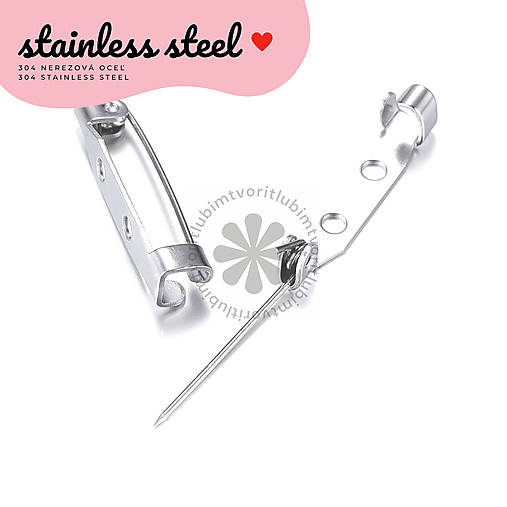 Komponenty - (4328) Brošňový mostík, 25 mm - 1 ks - 17198311_