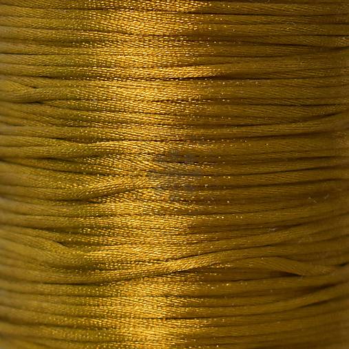 Galantéria - (1268) Saténová šnúrka, 1.5 mm - 1 meter - 17200888_