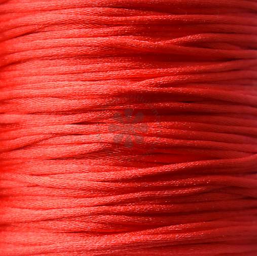 Galantéria - (1272) Saténová šnúrka, 1.5 mm - 1 meter - 17200903_