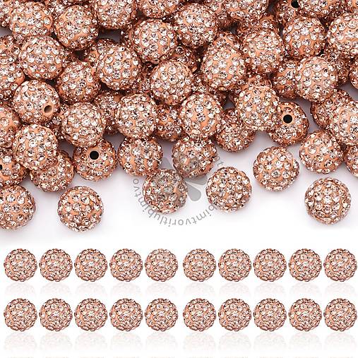 Korálky - (5390) Shamballa, 10 mm - 1 ks - 17200963_