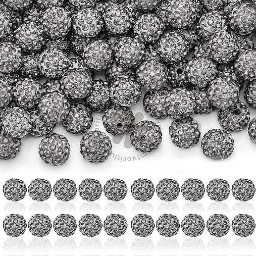 Korálky - (5393) Shamballa, 10 mm - 1 ks - 17200974_