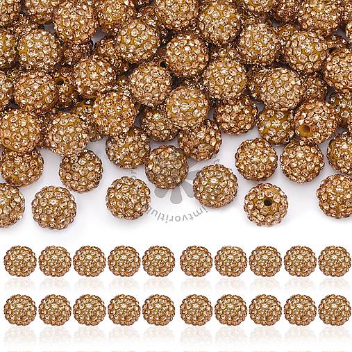 Korálky - (5395) Shamballa, 10 mm - 1 ks - 17200976_