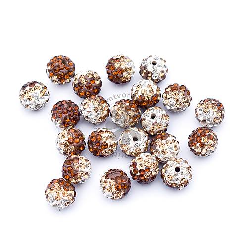 Korálky - (2190) Shamballa, 10 mm - 1 ks - 17201002_