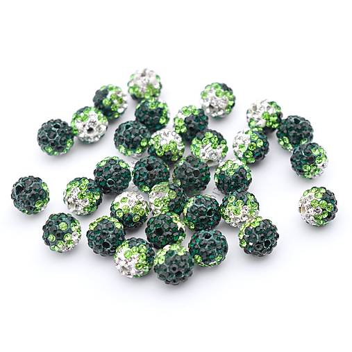 Korálky - (2196) Shamballa, 10 mm - 1 ks - 17201013_