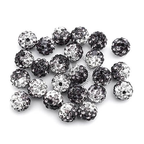 Korálky - (2198) Shamballa, 10 mm - 1 ks - 17201015_