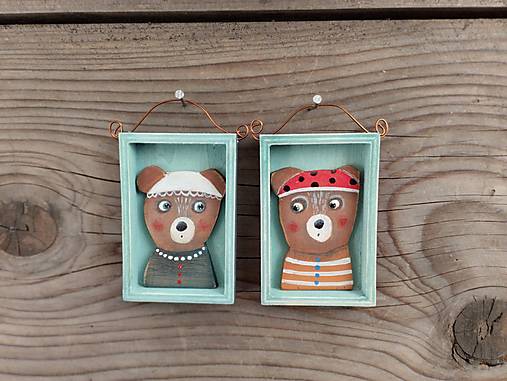 Obrazy - Medveďkovci. - 17201216_