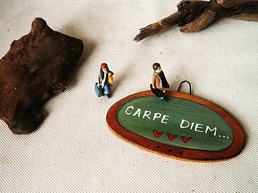 Ceduľka - Carpe diem