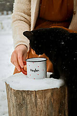 Nádoby - Smaltovaný hrnček - Meno na želanie - 17204321_