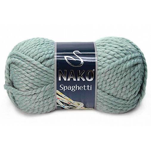 Galantéria - Nako SPAGHETTI (10937 - minerálna modrá) - 17209655_