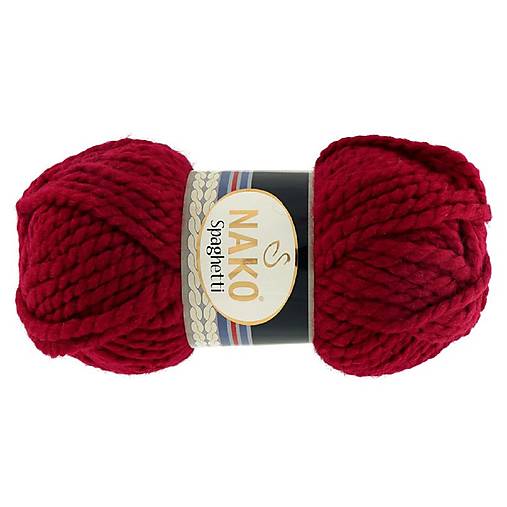 Galantéria - Nako SPAGHETTI (3630 - vínová) - 17209735_