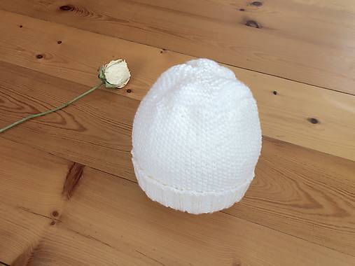 Detské čiapky - Čiapočka pre bábätko 0-6mesiacov - 17209185_