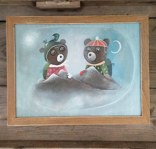 Obrazy - Naše kopce. - 17212038_