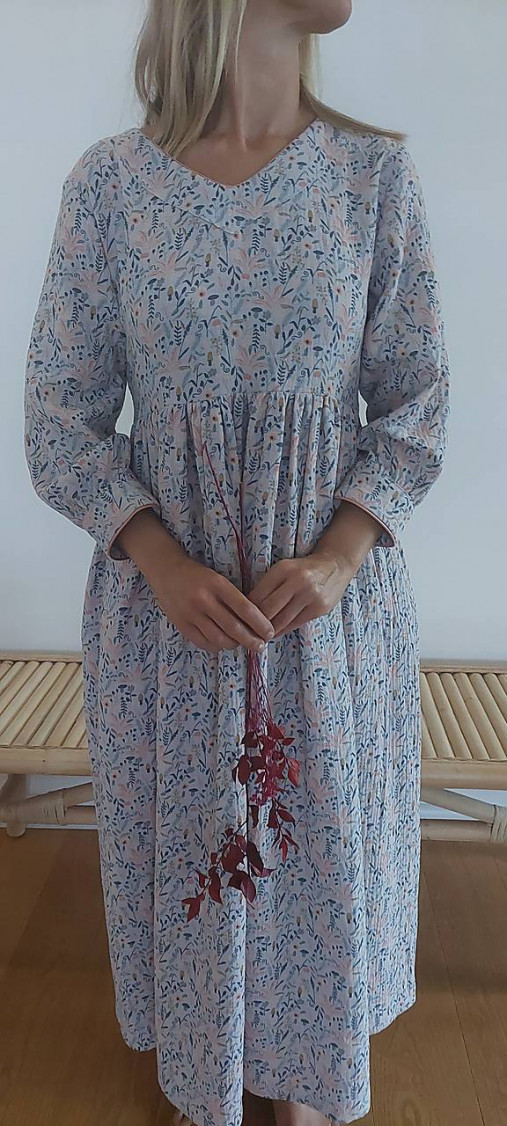 Šaty - Mušelínové šaty Lucille 2 - 17215926_