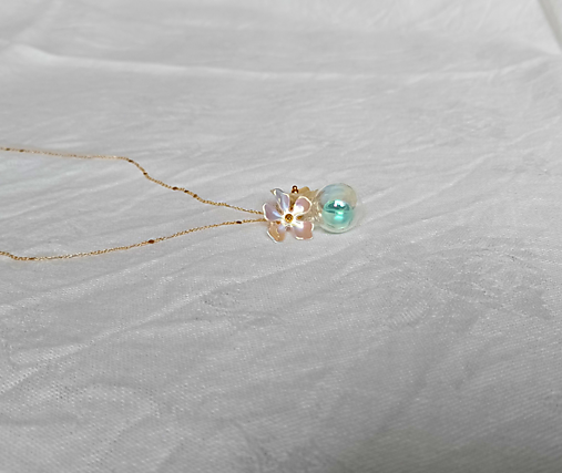Náhrdelníky - Náhrdelník Bubble - 17215407_