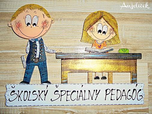 Tabuľky - Menovka - školský pedagog - 17217520_