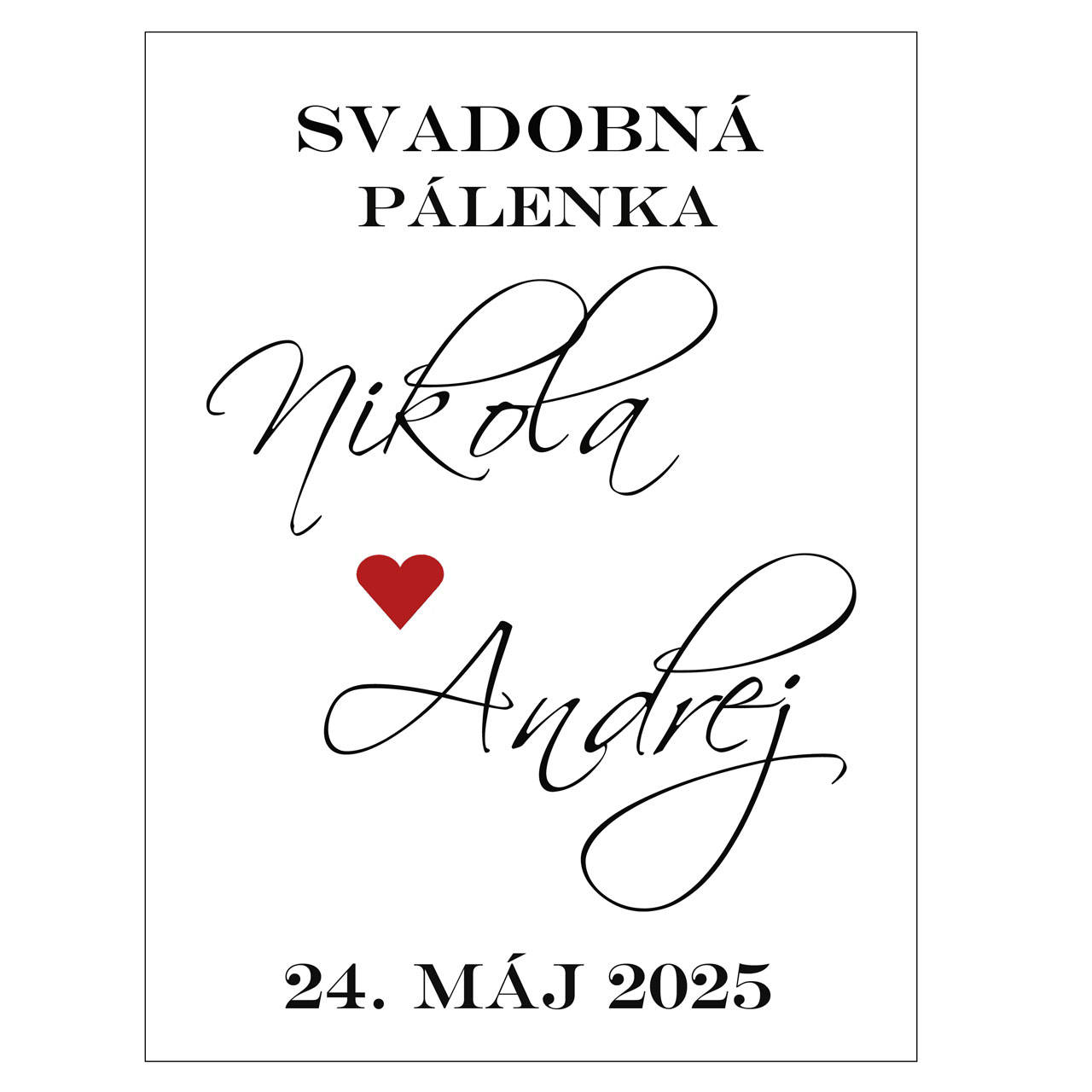 Etikety na flaše  7,5x10 / 6x4 / 4,5x3,6 cm