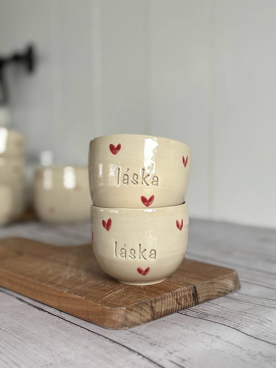 Love - pohárik cappuccino láska (200ml, bez uška)
