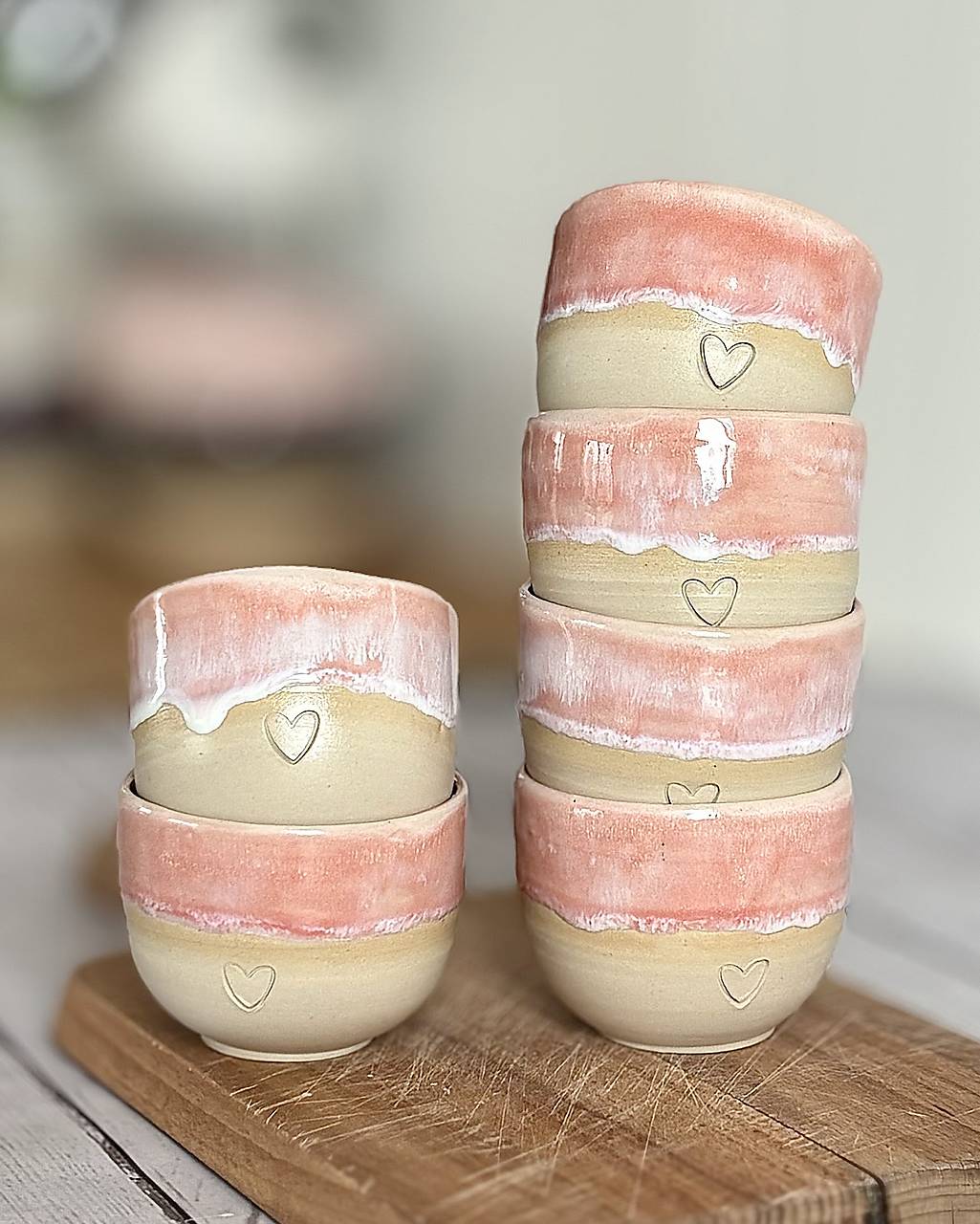 Pohárik Blooming so srdiečkom