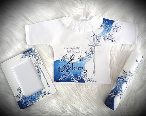 Detské oblečenie - Košieľka na krst  - 17217344_