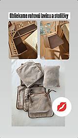 Úžitkový textil - VLNIENKA prehoz na rohovú lavicu a kreslá VELVET acryl Cappuccino dvojitý ušijeme podľa vlastných rozmerov - 17222173_