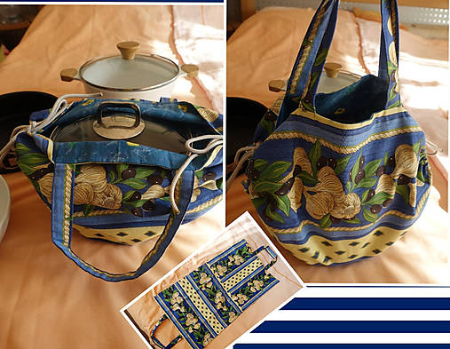 Iné tašky - Lunch Bag taška, vždy sa prispôsobí č.1 - 17222439_