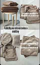 Úžitkový textil - VLNIENKA prehoz na rohovú lavicu a kreslá VELVET acryl Cappuccino dvojitý ušijeme podľa vlastných rozmerov - 17225642_