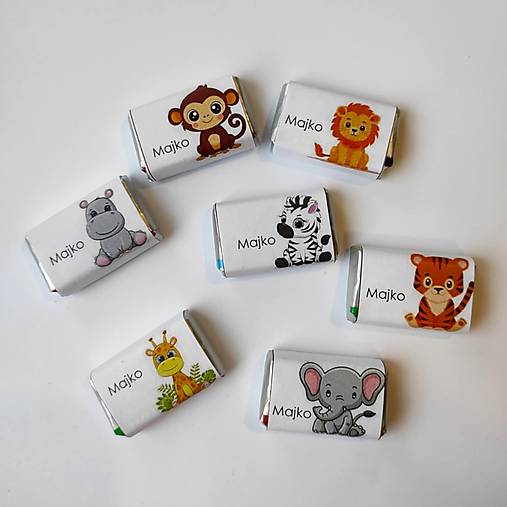 Iné - Miničokoládky Safari na narodeniny - 17223485_