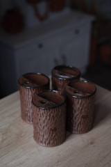 Nádoby - Woodland cup - Timber - 17224810_