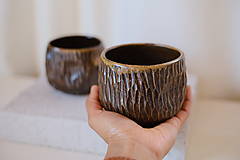 Nádoby - Woodland cup - Matcha ( sada 2 ks) - 17225072_