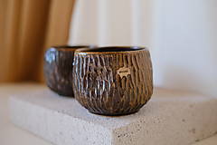 Nádoby - Woodland cup - Matcha ( sada 2 ks) - 17225075_