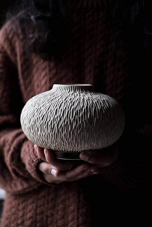Dekorácie - Woodland vase 04 - 17225221_