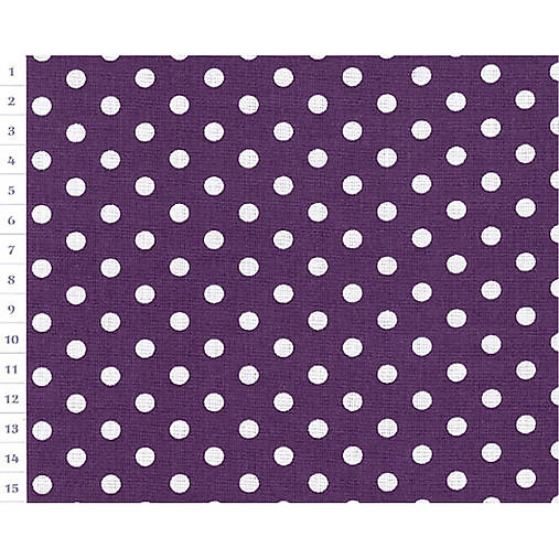 Bavlnená látka CZL Violet, Circles