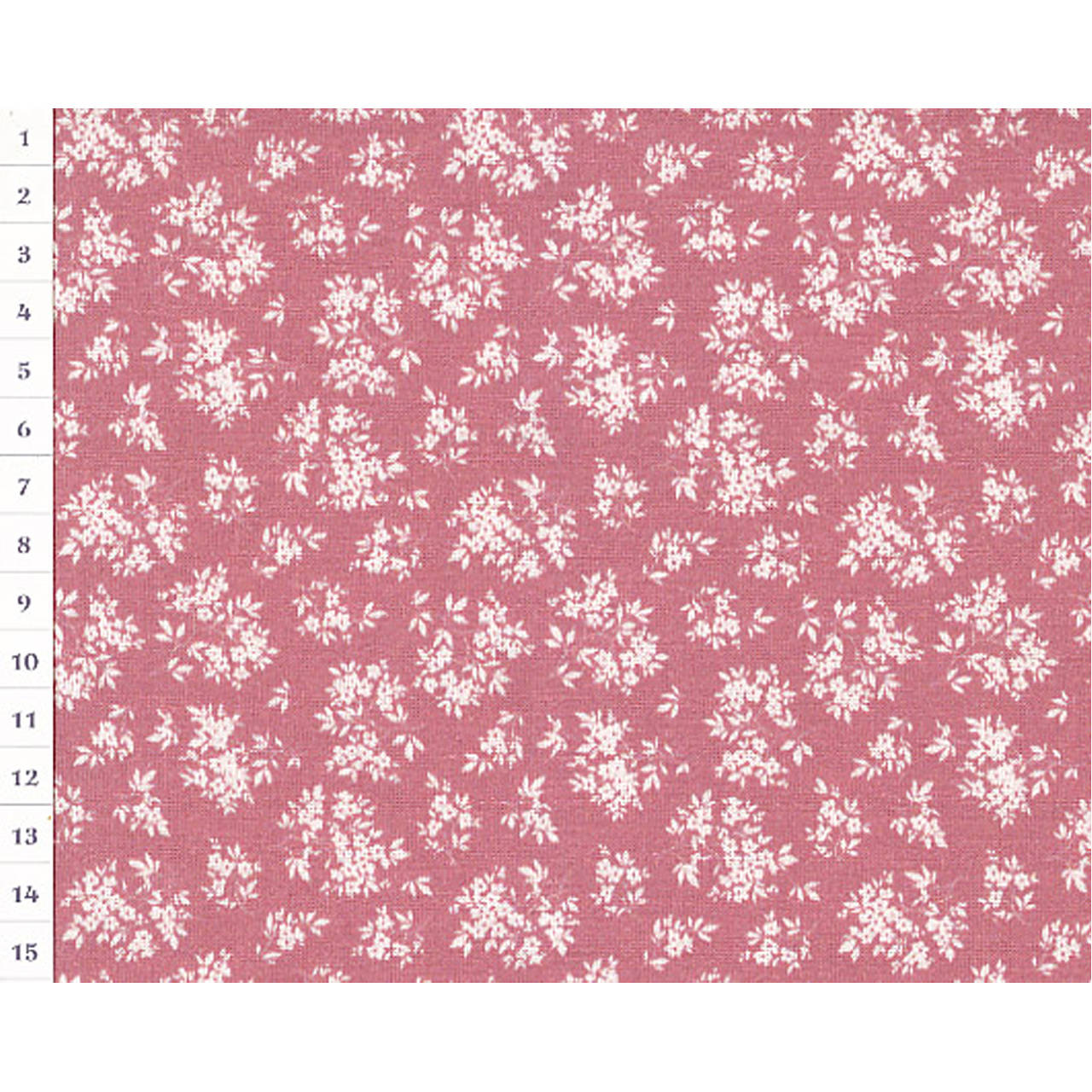 Bavlnená látka CZL Pinkish, White branches