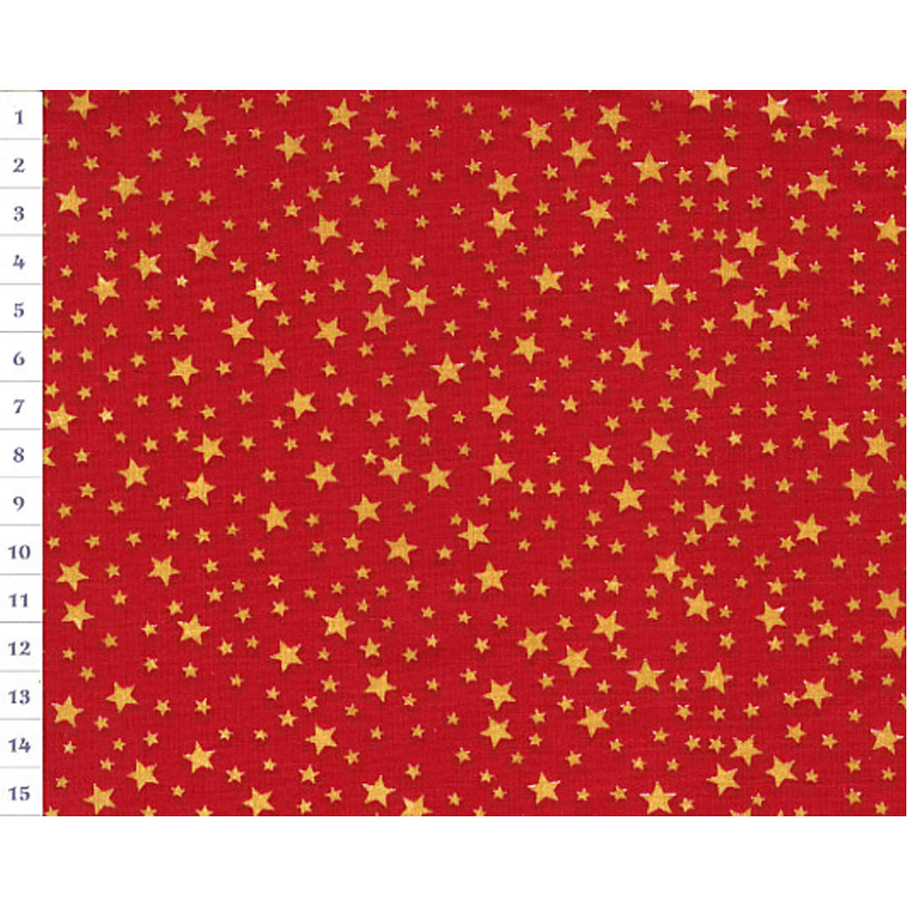 Bavlnená látka Christmas OAP Red, Starlets